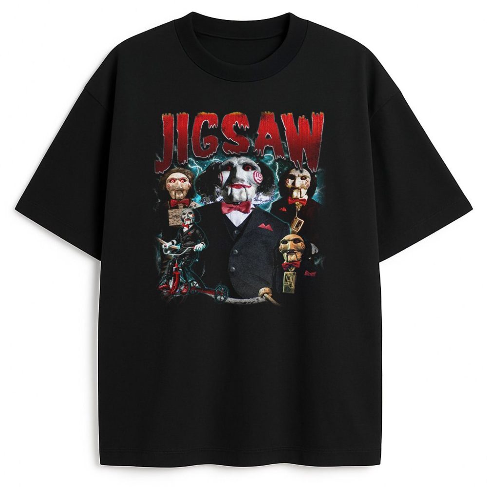 T-shirt Jigsaw Bootleg — zdjęcie 1