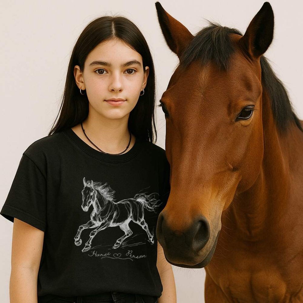 T-shirt Horse Person — zdjęcie 4