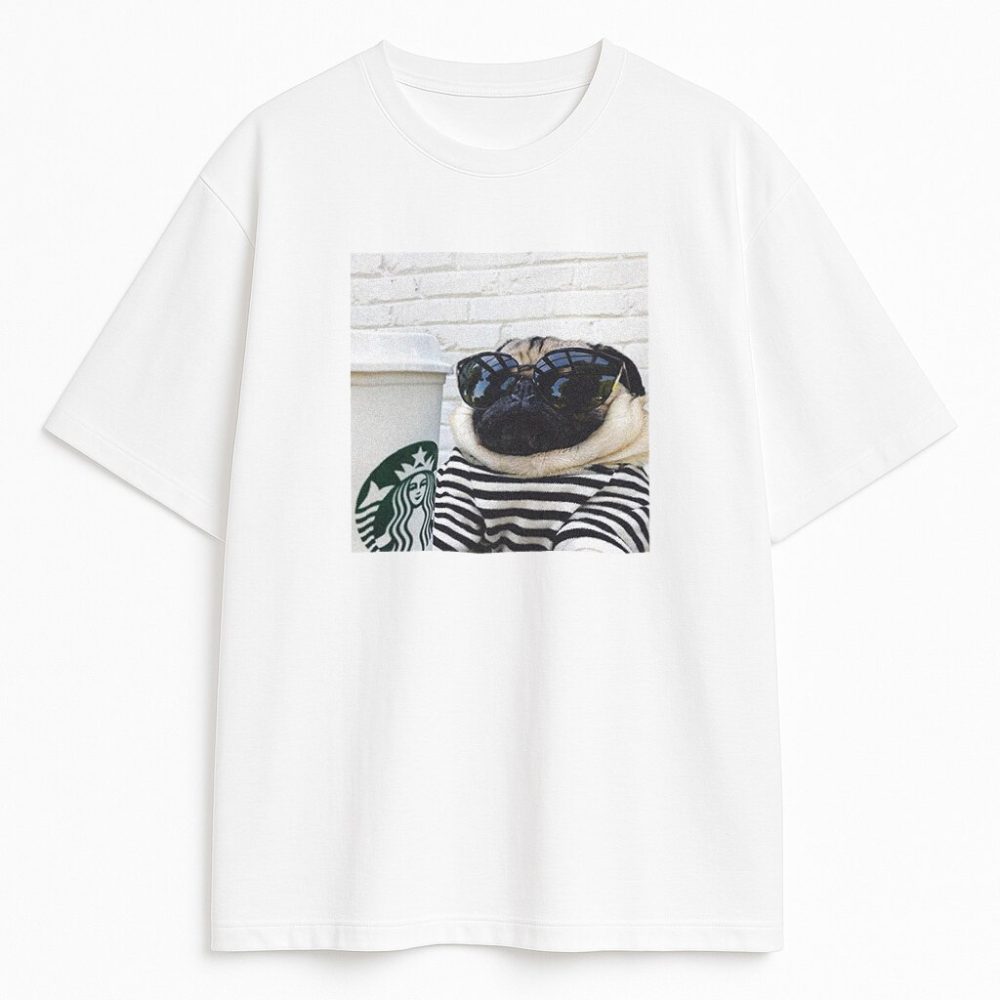 T-shirt Mops Mood — zdjęcie 2