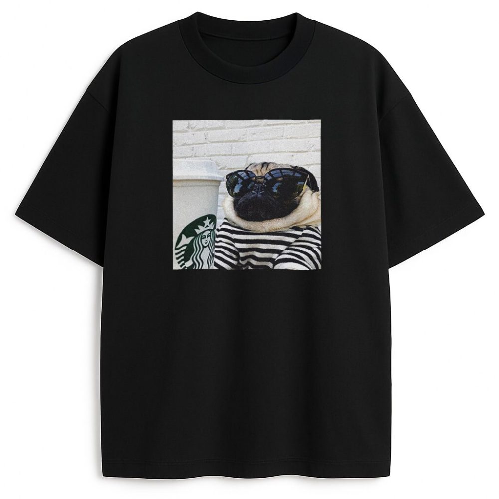 T-shirt Mops Mood — zdjęcie 1