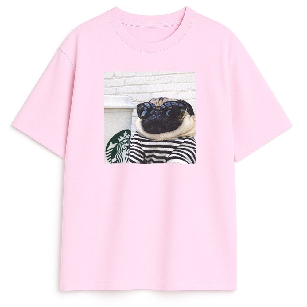 T-shirt Mops Mood — zdjęcie 4