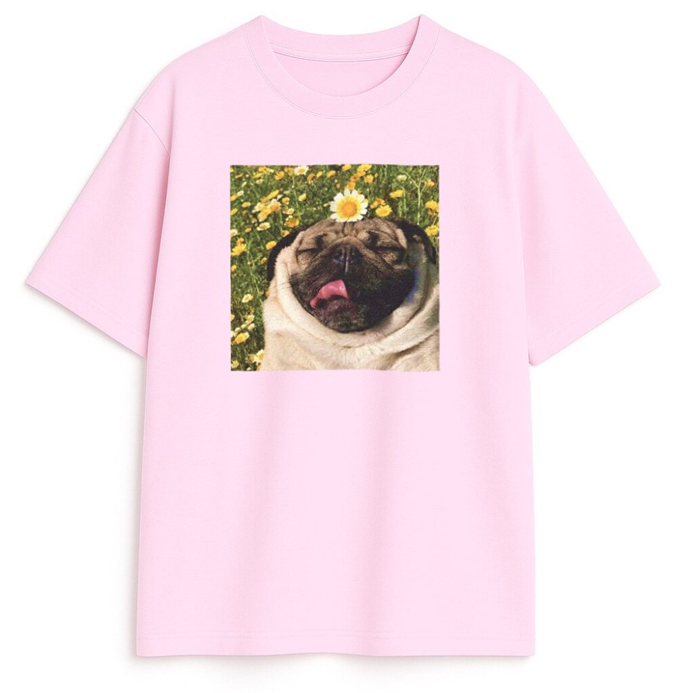 T-shirt Pugs Chill — zdjęcie 1