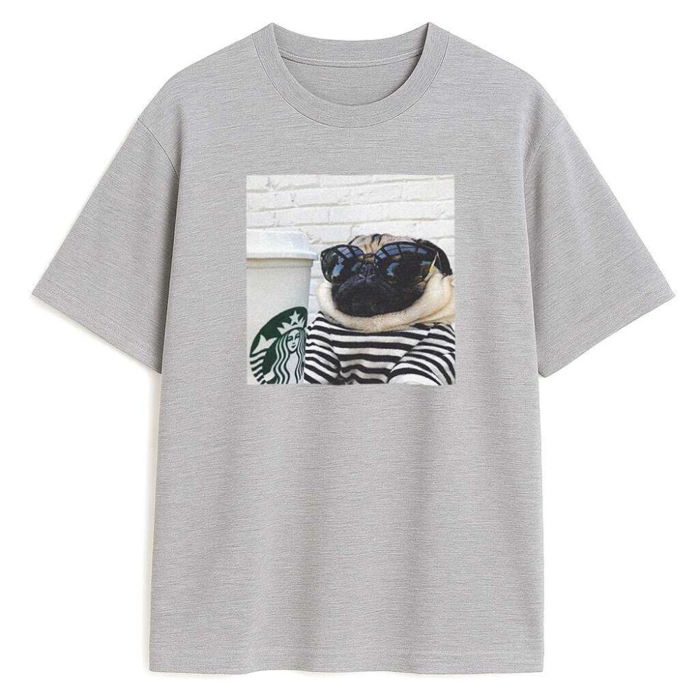 T-shirt Mops Mood — zdjęcie 5