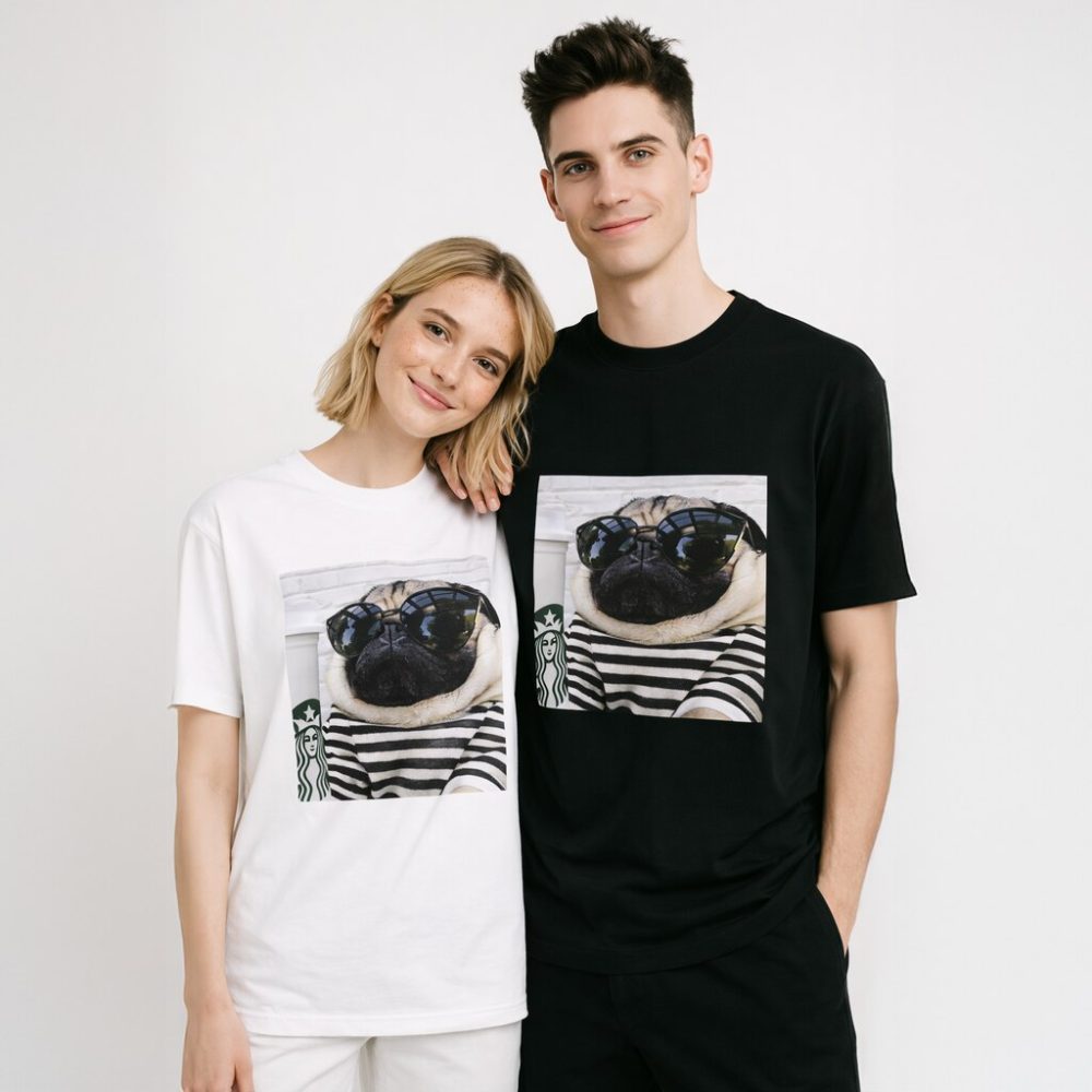 T-shirt Mops Mood — zdjęcie 3