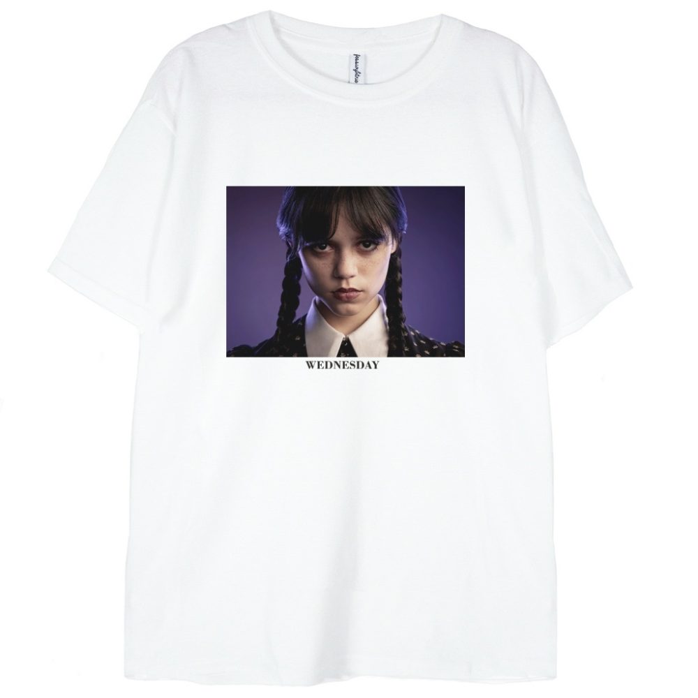 T-shirt Wednesday Addams — zdjęcie 2