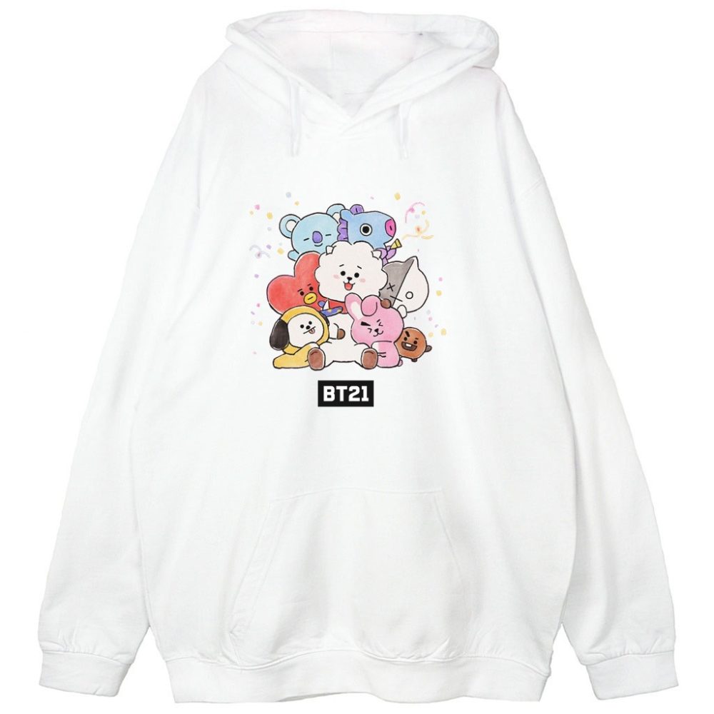 Bluza z kapturem BT21 Happy Friends — zdjęcie 3