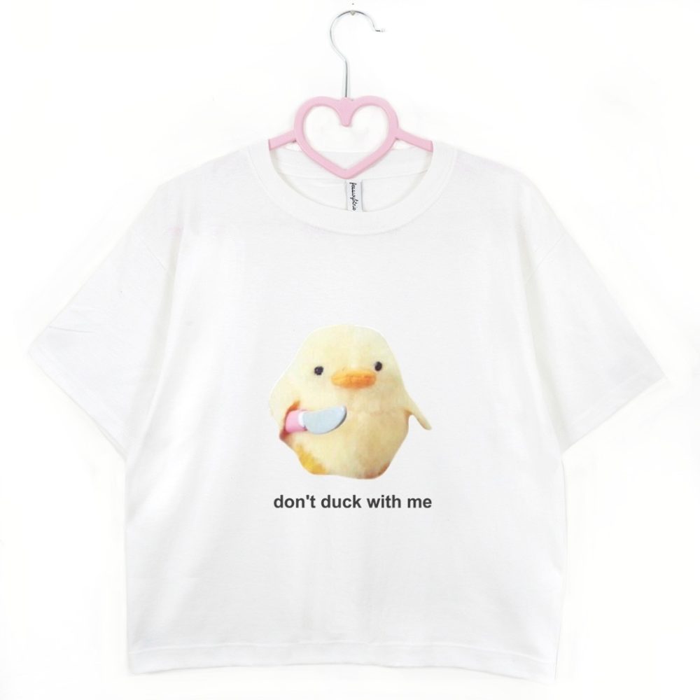 Crop top Duck Meme — zdjęcie 2