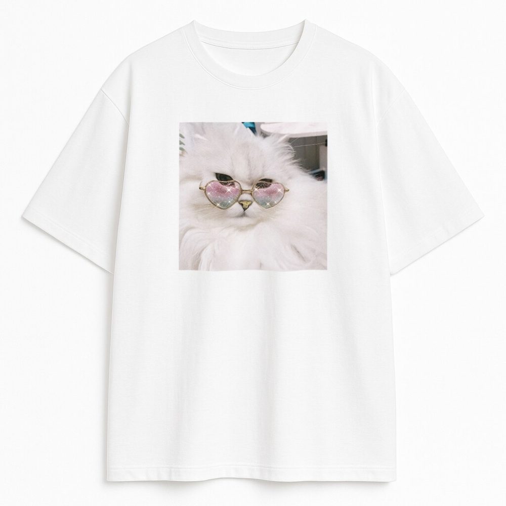 T-shirt Celebrity Cat — zdjęcie 1