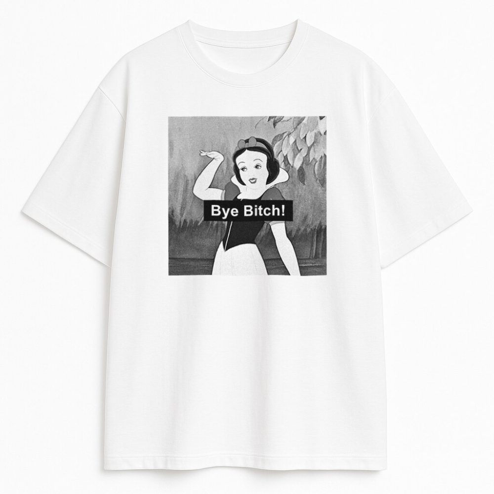 T-shirt Królewna Śnieżka BYE — zdjęcie 2
