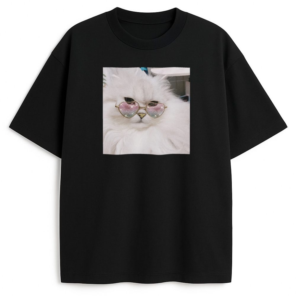 T-shirt Celebrity Cat — zdjęcie 4