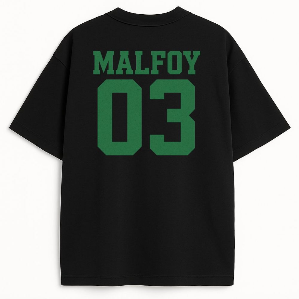 T-shirt dwustronna Malfoy 03 Quidditch — zdjęcie 1