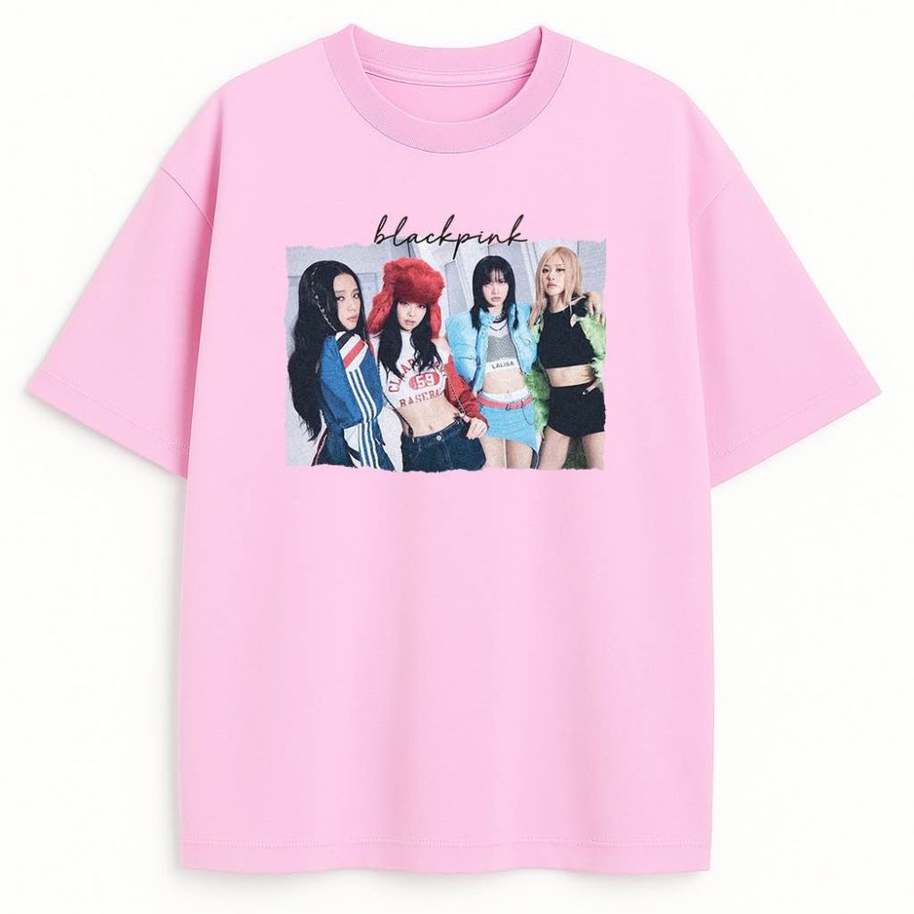 T-shirt Blackpink Shut Down — zdjęcie 3