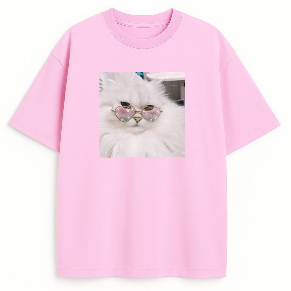 T-shirt Celebrity Cat — zdjęcie 2