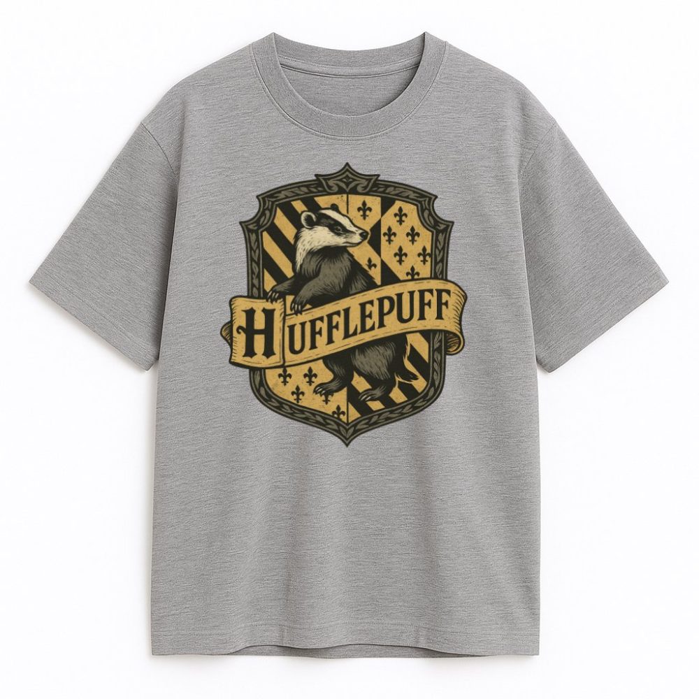 T-shirt Hufflepuff Harry Potter — zdjęcie 2