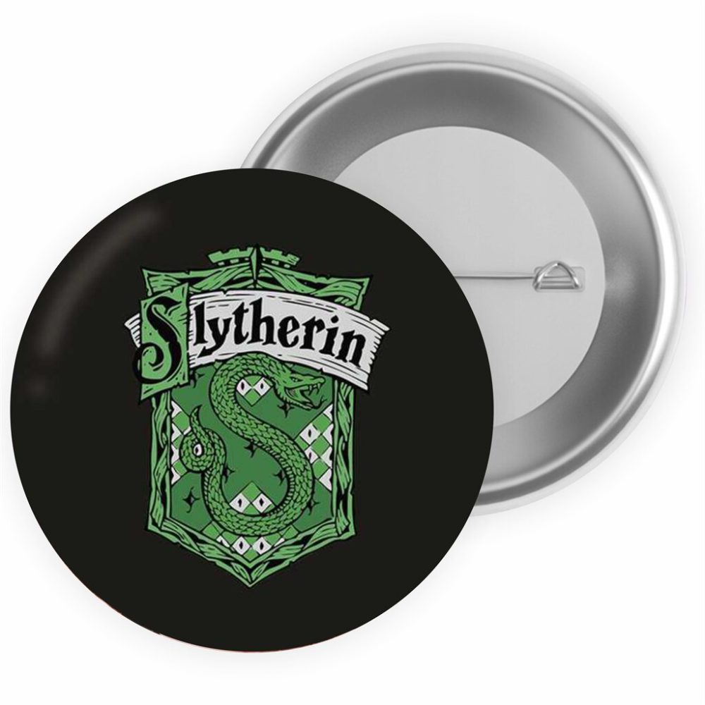 Przypinka Slytherin Harry Potter — zdjęcie 1
