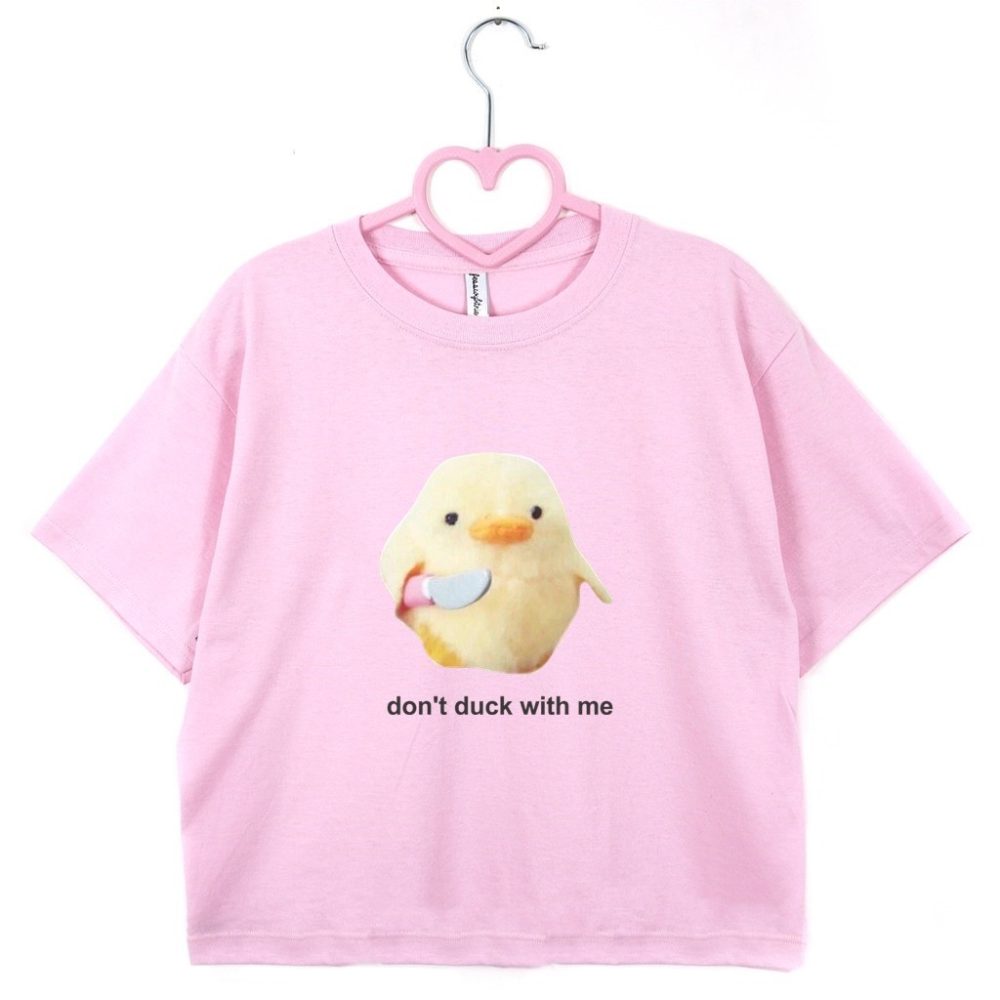Crop top Duck Meme — zdjęcie 3