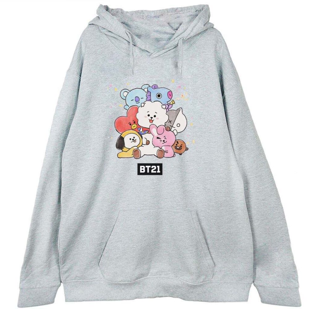 Bluza z kapturem BT21 Happy Friends — zdjęcie 1