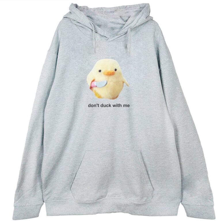 Bluza z kapturem Duck Meme