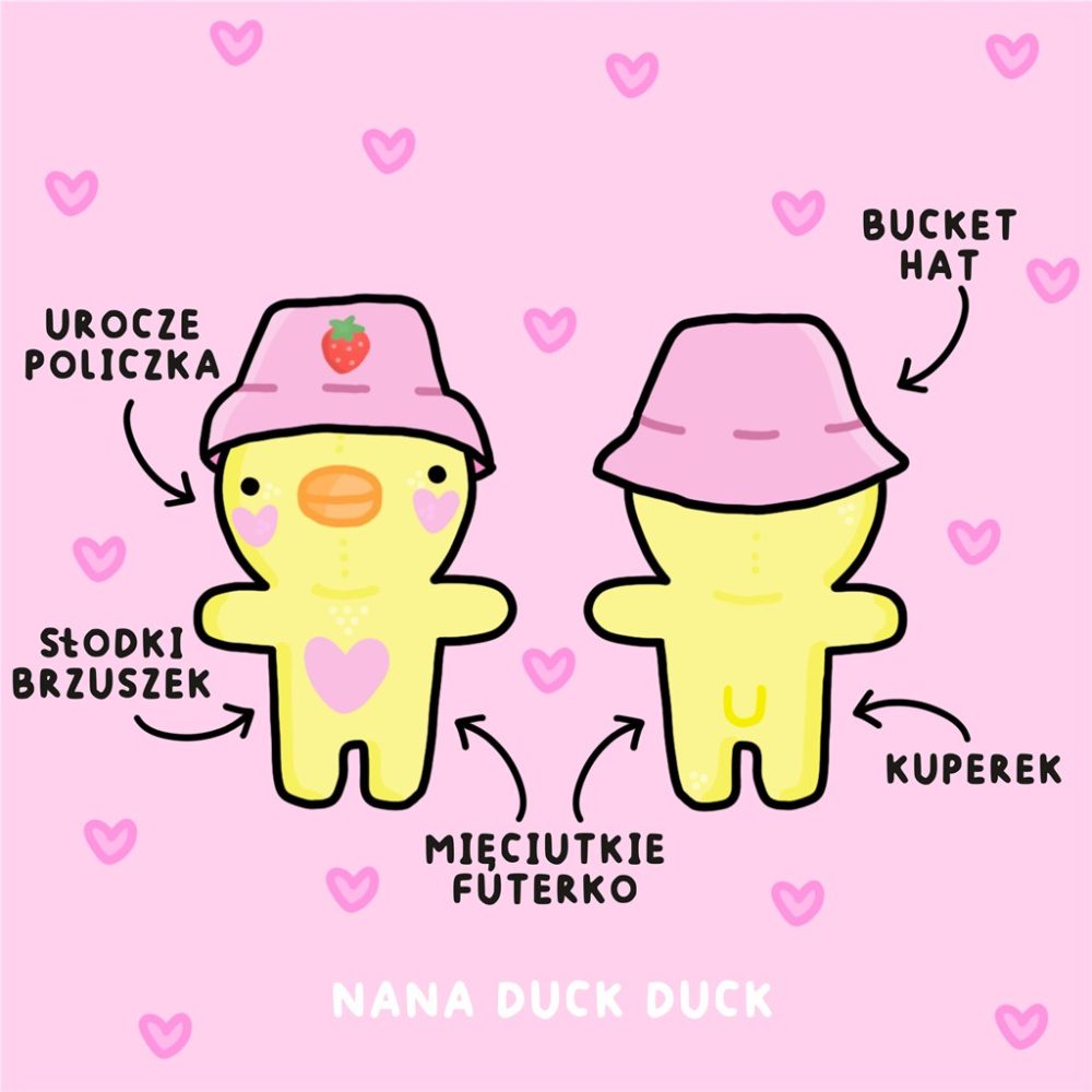 Kaczucha Maskotka Nana Duck Duck — zdjęcie 4