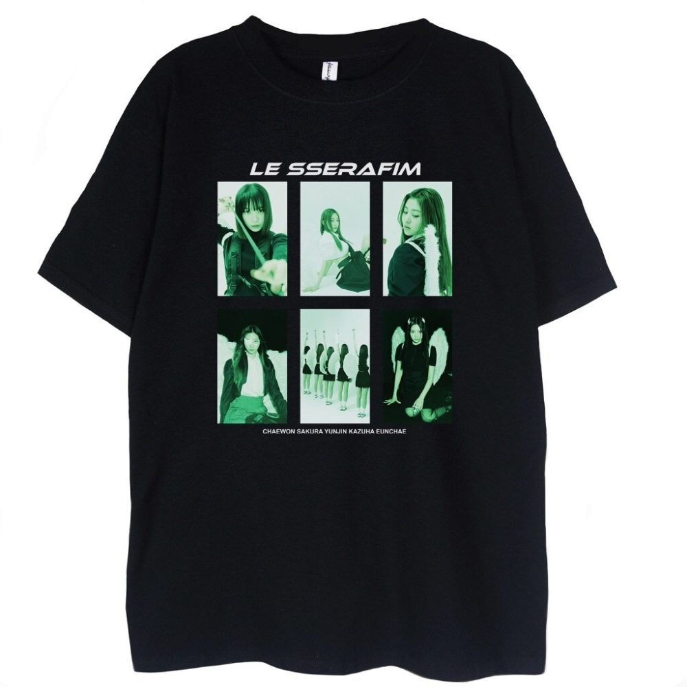 T-shirt Le Sserafim Antifragile — zdjęcie 1