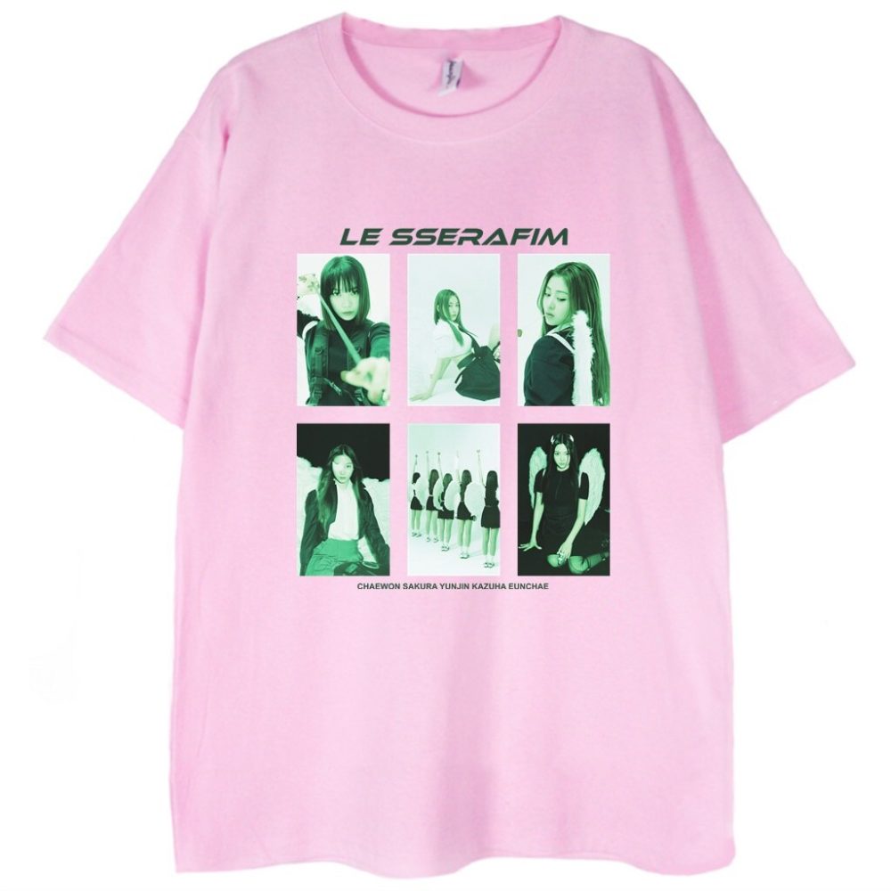 T-shirt Le Sserafim Antifragile — zdjęcie 3