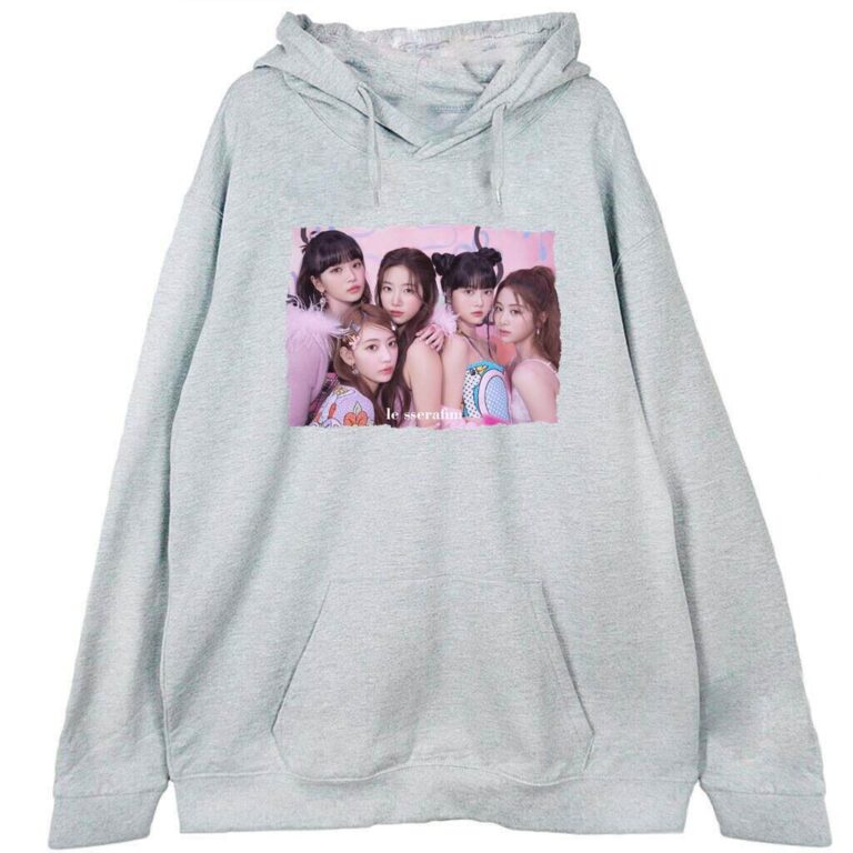 Bluza z kapturem Le Sserafim