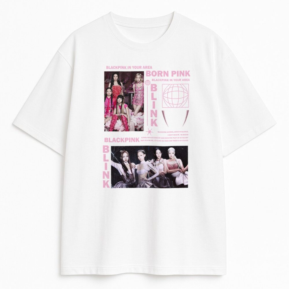 T-shirt Blackpink Pink Venom — zdjęcie 2