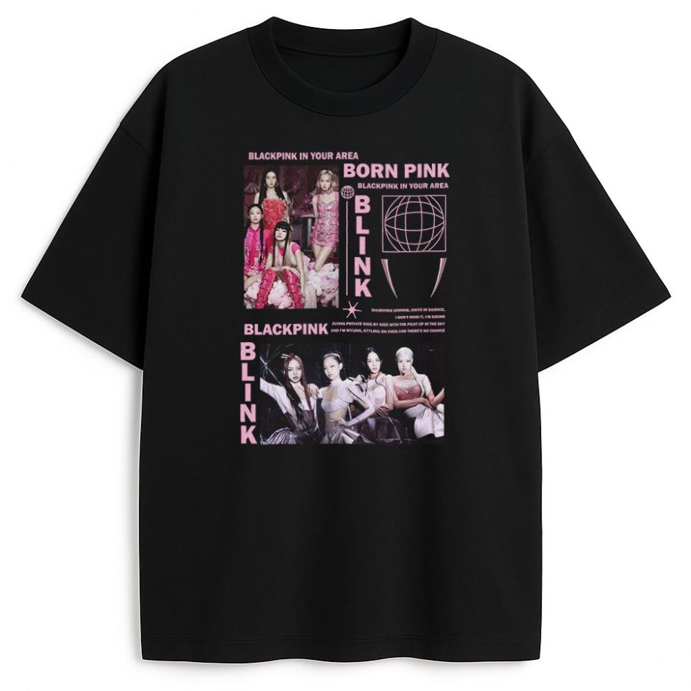 T-shirt Blackpink Pink Venom — zdjęcie 1