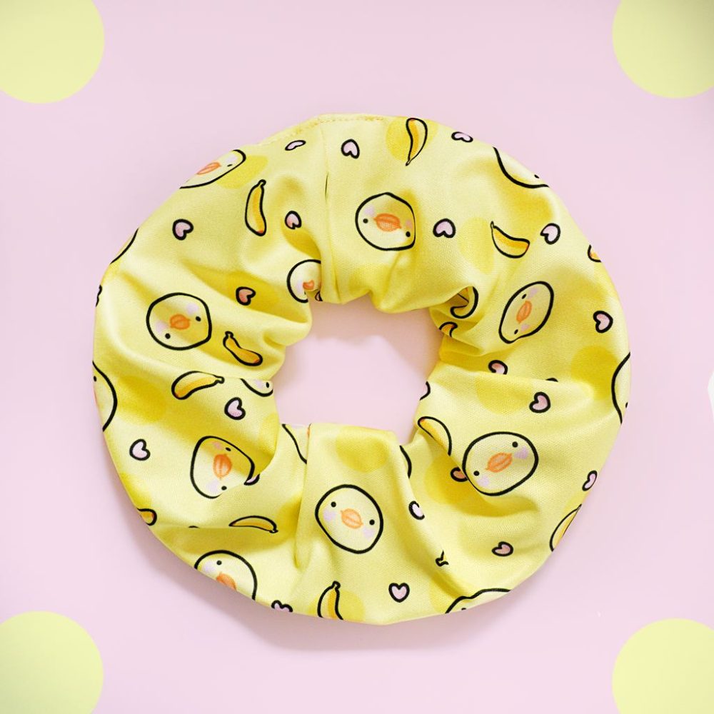 Scrunchie Bananowe Kaczuchy — zdjęcie 1