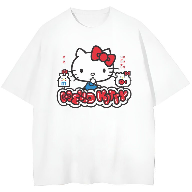 T-shirt Hello Kitty Kawai Wyprzedaż