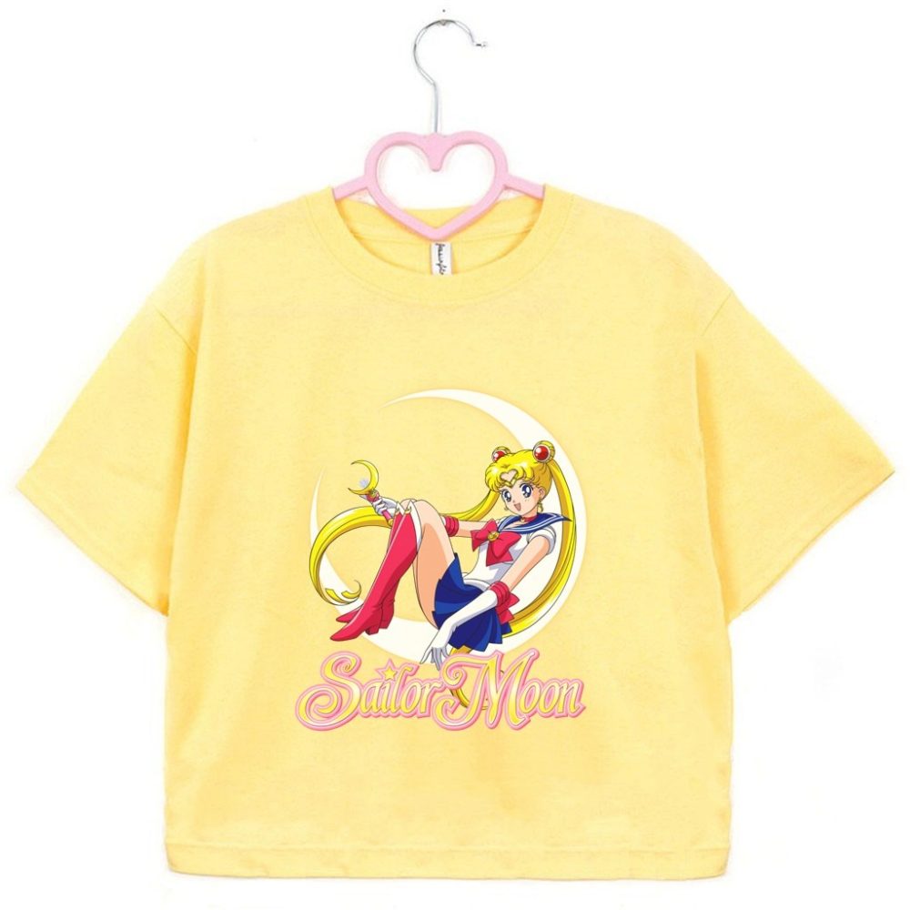 Crop top Sailor Moon Księżyc — zdjęcie 4
