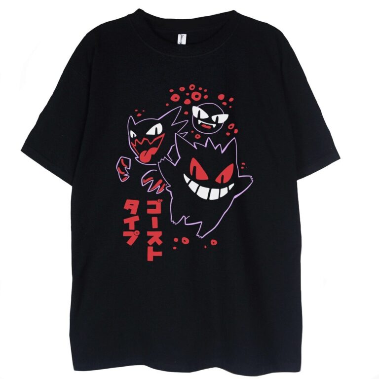 T-shirt Pokemon Gengar