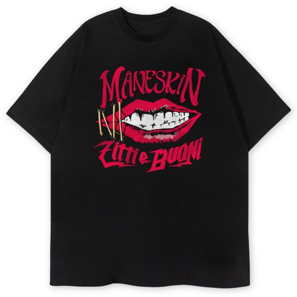 T-shirt Maneskin Zitti e Buoni — zdjęcie 1