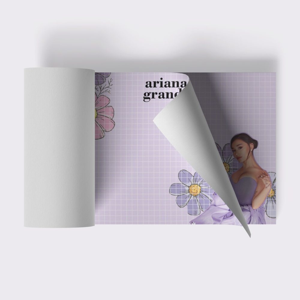 Duży notes Ariana Grande Lawenda A5 — zdjęcie 4