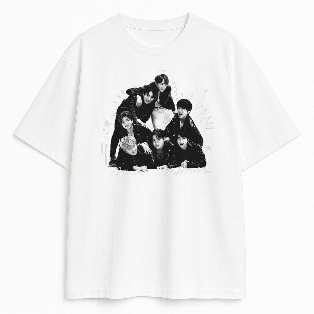 T-shirt BTS Bangtan Boys — zdjęcie 1