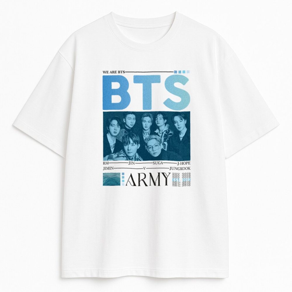 T-shirt BTS Army — zdjęcie 2