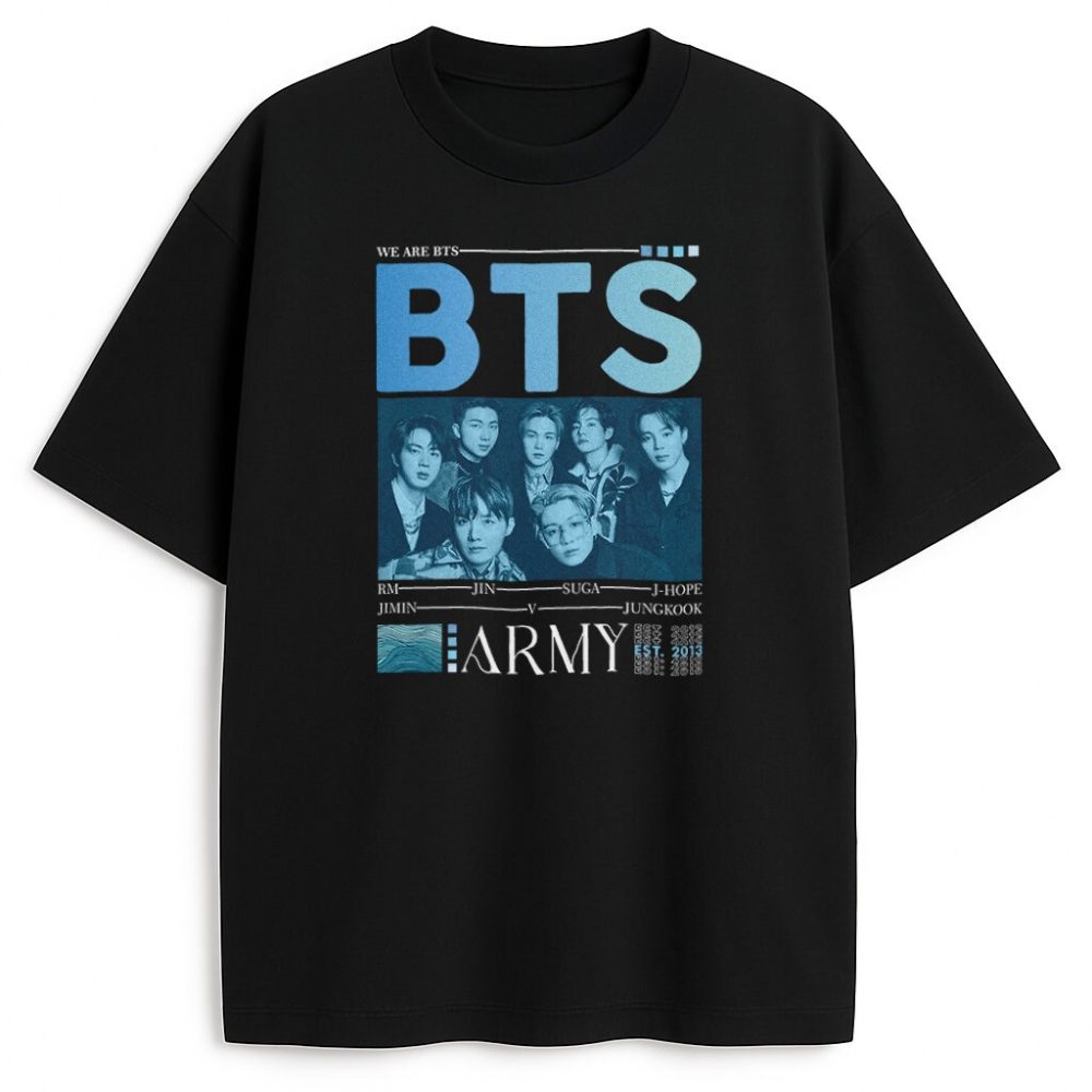 T-shirt BTS Army — zdjęcie 1