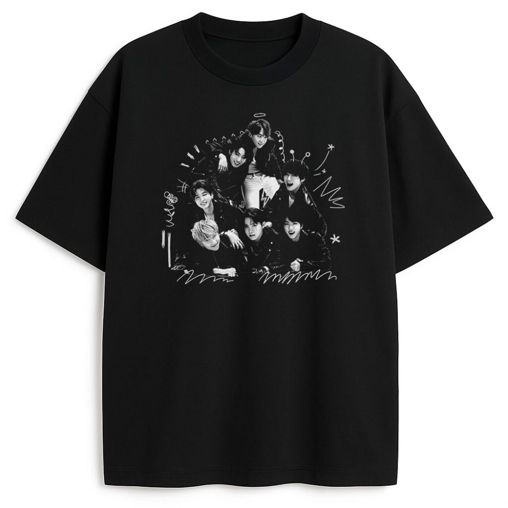 T-shirt BTS Bangtan Boys — zdjęcie 2