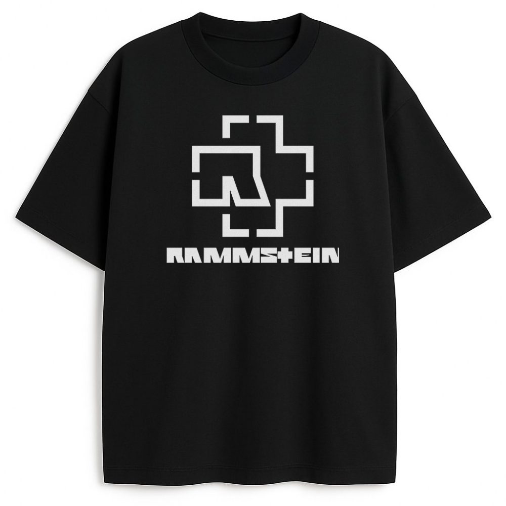 T-shirt Rammstein Logo Wyprzedaż — zdjęcie 1