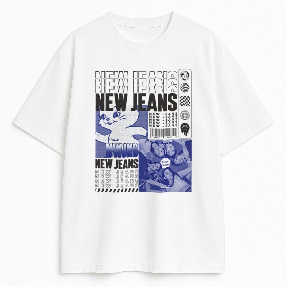 T-shirt NewJeans — zdjęcie 1