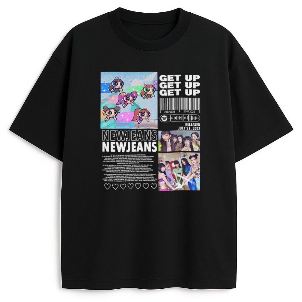 T-shirt NewJeans Powerpuff — zdjęcie 3