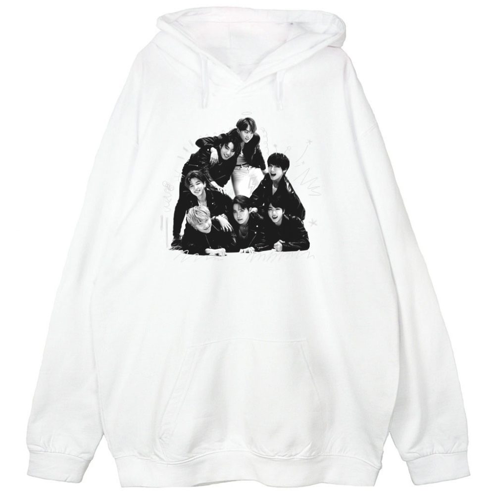 Bluza z kapturem BTS Bangtan Boys — zdjęcie 1