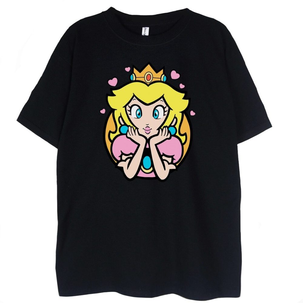 T-shirt Księżniczka Peach — zdjęcie 3