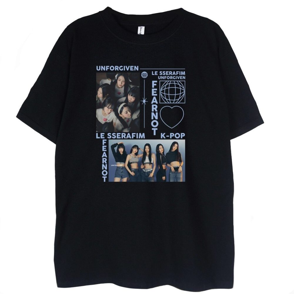 T-shirt Le Sserafim Fearnot — zdjęcie 2