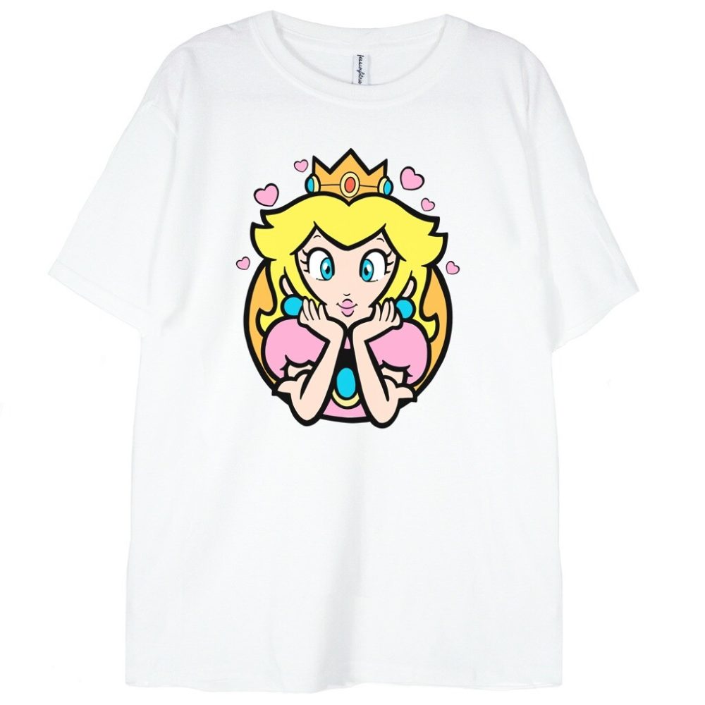 T-shirt Księżniczka Peach — zdjęcie 2