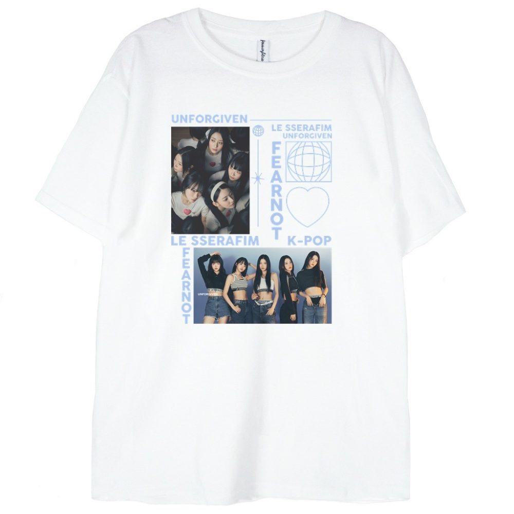 T-shirt Le Sserafim Fearnot — zdjęcie 1