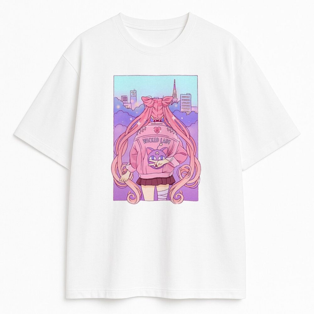 T-shirt Anime Girl — zdjęcie 3