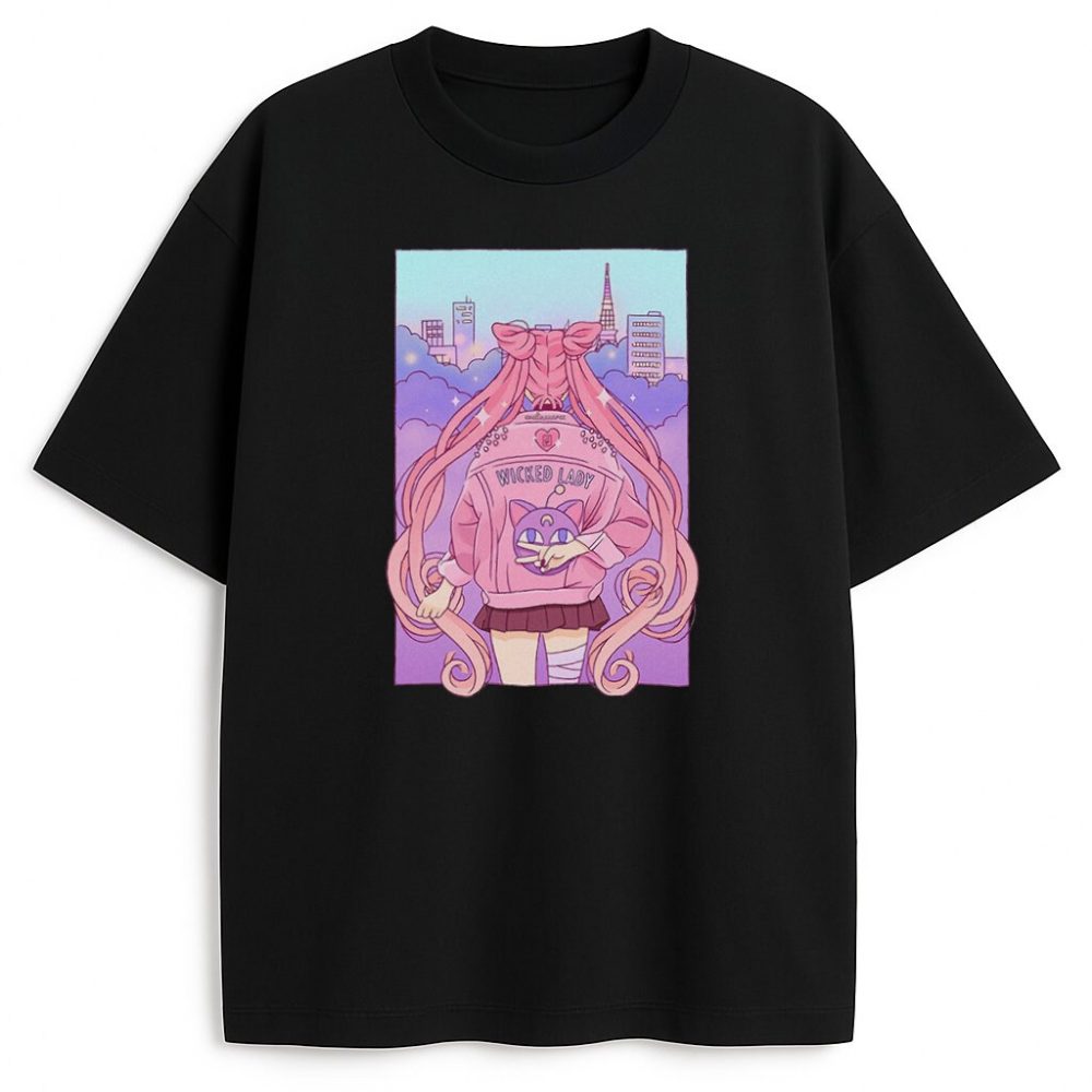 T-shirt Anime Girl — zdjęcie 4