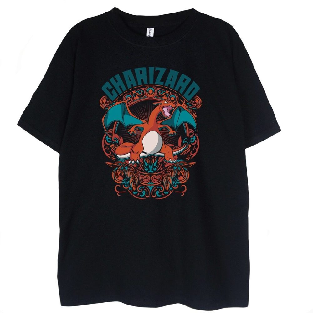 T-shirt Charizard Pokemon — zdjęcie 1