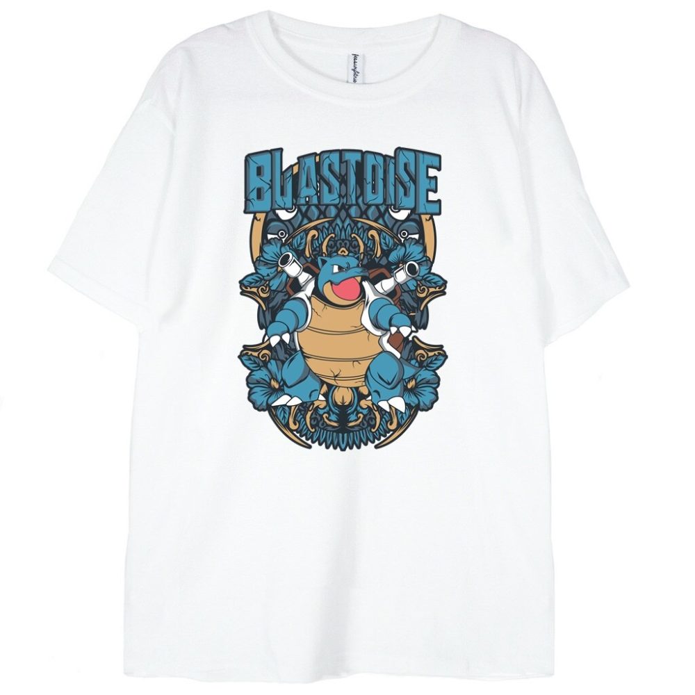 T-shirt Blastoise Pokemon — zdjęcie 2
